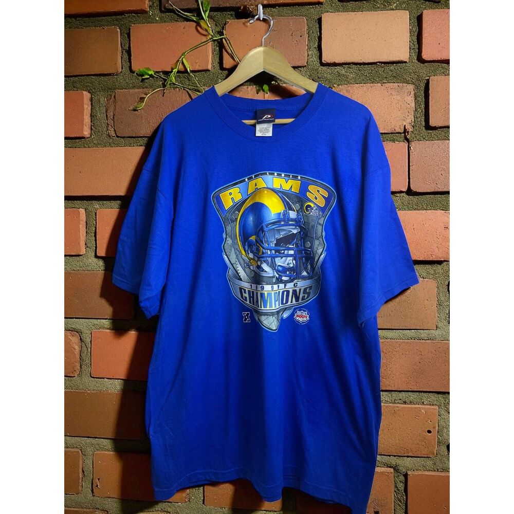 St. Louis Rams 1999 NFC Champions Vintage Graphic T-Shirt - Size XL